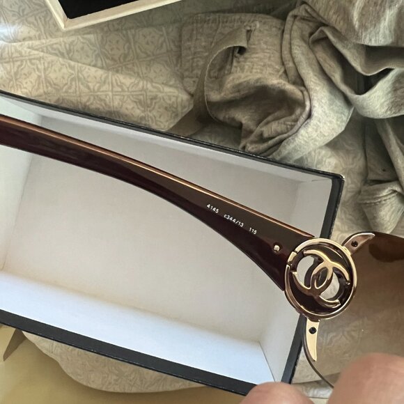 CHANEL VINTAGE SUNGLASSES (TRENDY- CONDITION-NEW) - Picture 10 of 10
